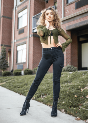 Women High waist Skinny Fit Jeans